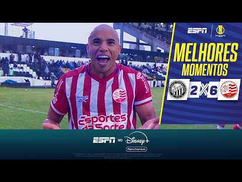 Gols e lances de Operário x Náutico
