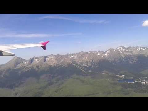 sunny Take off from Poprad - Tatry airport