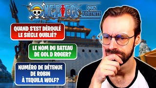 QUIZ ONE PIECE sur FORTNITE (ferez-vous mieux que moi?)