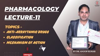 Anti-Arrhythmic Drugs | Classification And Mechanism Of Action | @pharmadecoded.i  By Dr. Anoop sir
