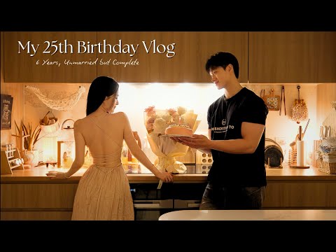 How We Spent My Birthday 🎂 (6 Years Unmarried Couple) | Cake Surprise, Gifts & Omakase Night
