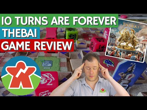 Thebai - Board Game Review - 10 Turns Are Forever