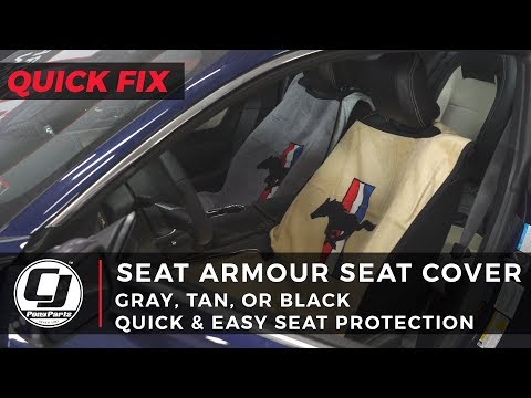 Mustang Seat Protection: Seat Armour Seat Covers