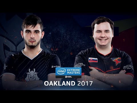 CS:GO - G2 vs. FaZe [Overpass] - Group B Round 1 - IEM Oakland 2017