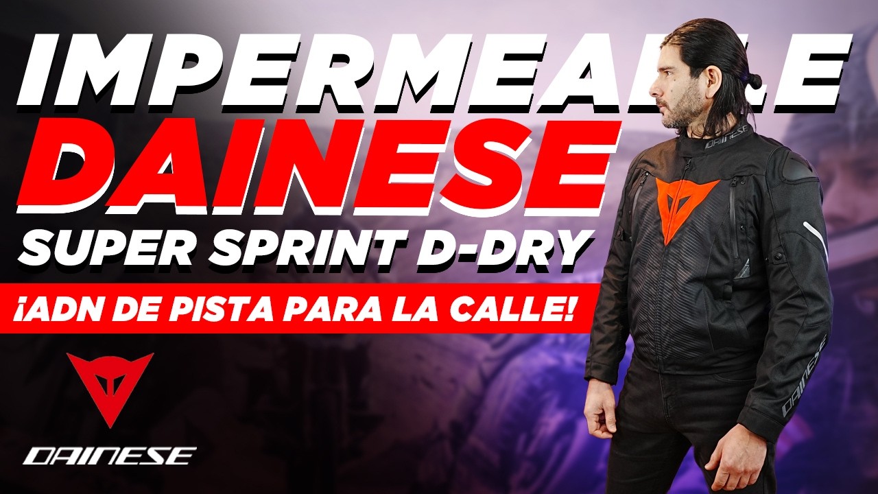 Dainese Chaqueta Super Sprint D-Dry