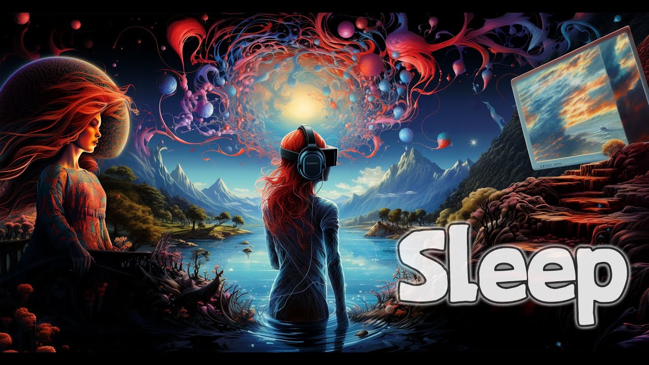 Healing Sleep Music, Metaverse Art ♡ Sleep Inducing Music, Insomnia Relief Soothing Piano Music11