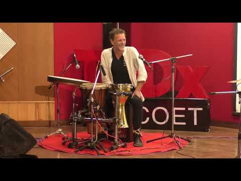 Percussion performance - Greg Ellis and Nitin Satav | Greg Ellis | TEDxPVGCOET