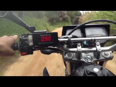 Two-Stroke engine (Yamaha DT200) with O2 sensor