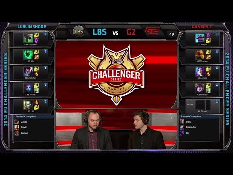 Gamers 2 (Ocelote's team) vs Lublin Shore | Game 2 for 3rd place EU Challenger Summer 2014