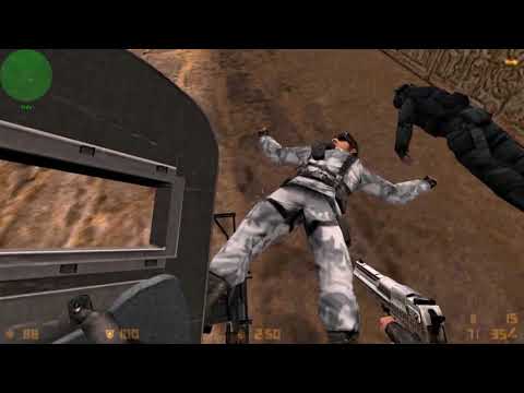 Counter-Strike: Condition Zero gameplay with Hard bots on Dust 2 - Counter-Terrorist (Old - 2014)