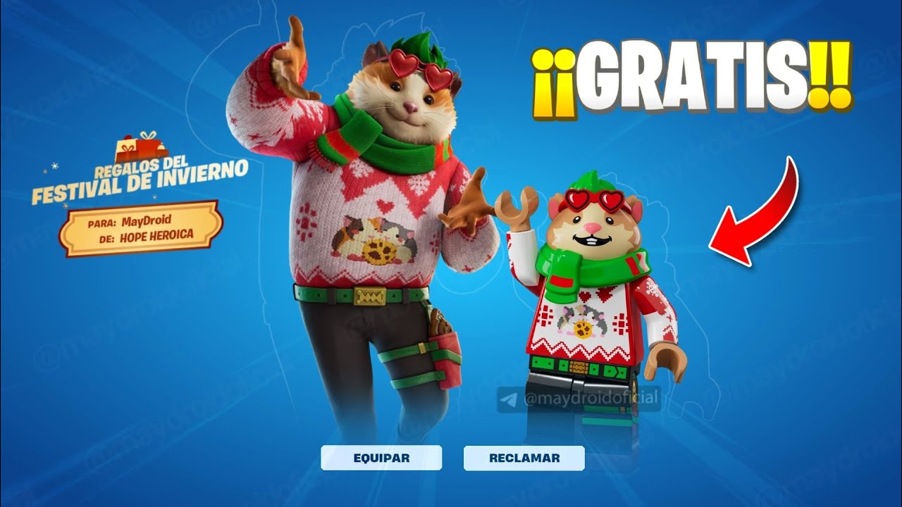 😱 ¡AÚN ESTAS A TIEMPO! Estos son TODOS los REGALOS del WINTERFEST 2025 en FORTNITE
