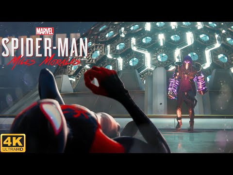Miles Morales VS Tinkerer | Final Boss Fight  & Ending| PC 4K 60FPS GAMEPLAY |