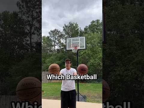 Spalding VS. Wilson Basketball Drop Test! 😱🏀 #shorts #viral