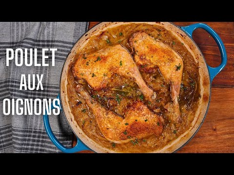 LE POULET à L'OIGNON -- LA RECETTE DU PEUPLE !