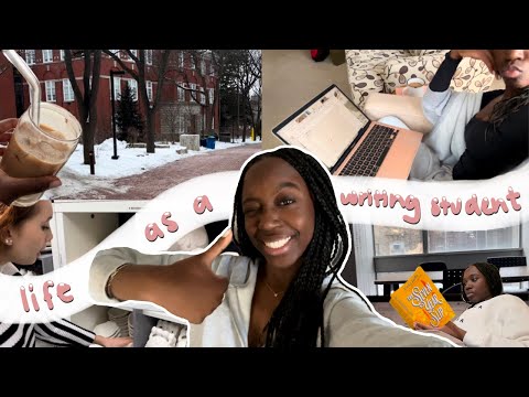 a week in the life of a creative writing student 🖊️