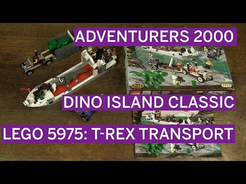 LEGO 5975 T-Rex Transporter im Test | Adventurers Dino Island erklärt & gebaut