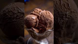 Chocolate ice cream scoops #icecream #shorts #stat
