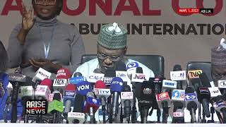 NigeriaDecides2023: INEC Declares Bola Ahmed Tinubu Winner of the 2023 Presidential Election