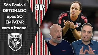 ‘Que papelão’: São Paulo do Rogério Ceni é detonado após 0 a 0 com Ituano