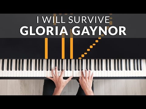 I Will Survive - Gloria Gaynor piano tutorial