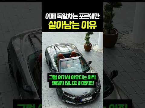 이제 독일차는 포르쉐만 살아남는 이유