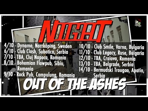 NIGHT - OUT OF THE ASHES (Official video)