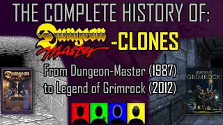 History of Dungeon-Master Clones 1987-2012 - Every Realtime Blobber Crawler finished and reviewed