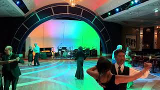 Cunard Queen Mary 2, March 2025. Recorded music, a Waltz and a Quickstep