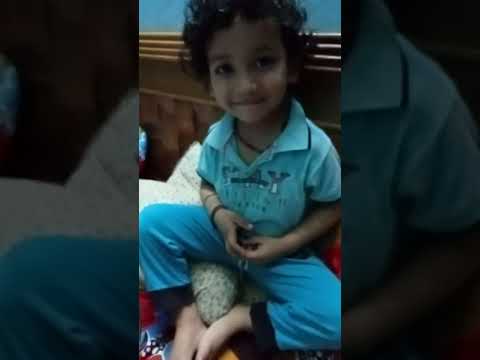 Somesh 3 years old kid confidently showin America Canada, Russia India maxico & South Pole on Globe.