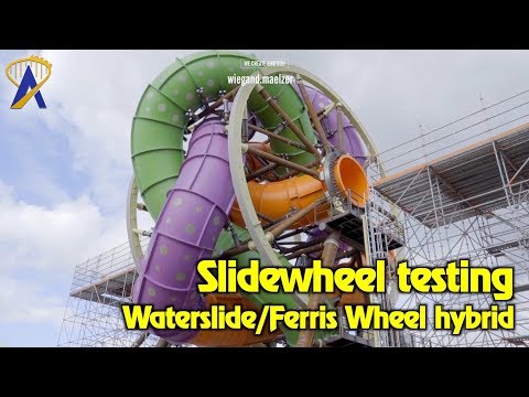 Una atracción para un parque acuático que gira como una noria hqdefault - Una atracción para un parque acuático que gira como una noria