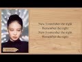 JENNIE - Starlight | Lyrics