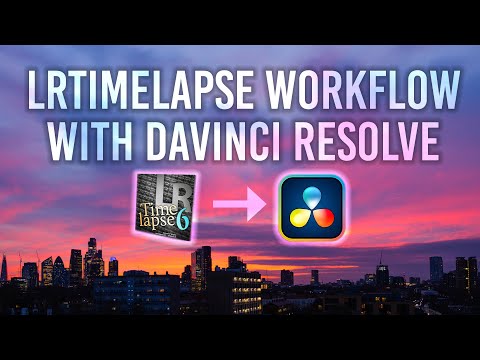 Using LRTimelapse WITH DaVinci Resolve