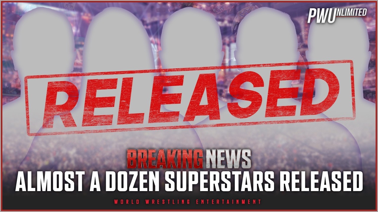 𝘽𝙍𝙀𝘼𝙆𝙄𝙉𝙂 𝙉𝙀𝙒𝙎: Almost A Dozen WWE Superstars Released