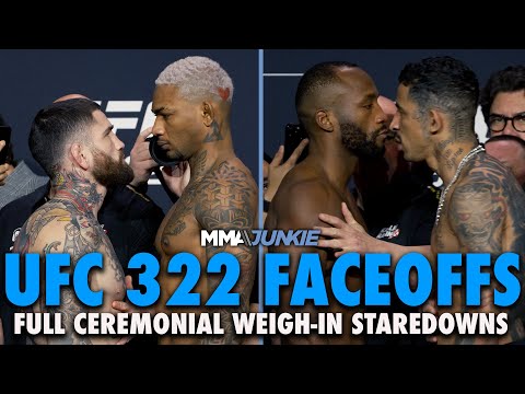 UFC on ESPN 62 Fighters Face Off at Official Weigh-Ins