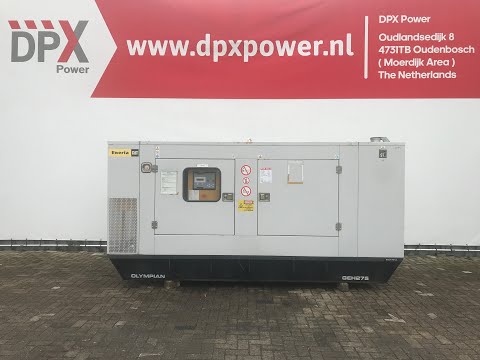 DPX Power: Loadtest Olympian GEH275 - Perkins - 275 kVA Generator set - DPX-12094