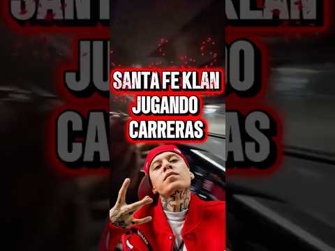 Santa Fe klan jugando carreras con sus fans🔥