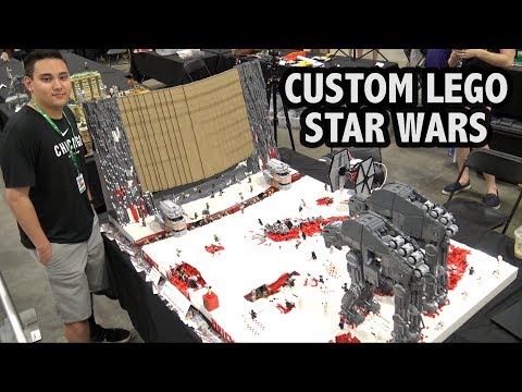LEGO Star Wars Battle of Crait | Brickworld Chicago 2018