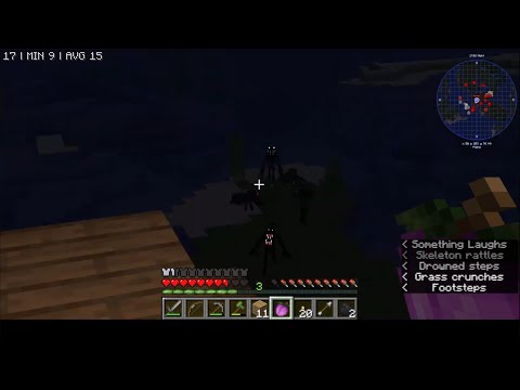 Savage Minecraft Survival: Flame Wolf Encounter
