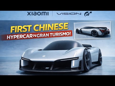 First Chinese Vision Gran Turismo Hypercar: Xiaomi Vision GT
