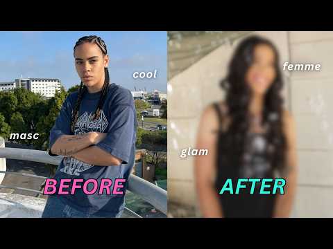 My Family Hates My Masc Look - So I'm Going Femme | TRANSFORMED