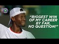 Christopher Eubanks wins over the Wimbledon crowd in his "Biggest Win" | Wimbledon 2023