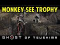 Monkey See Trophy Guide | How to Embody the Spirit of the Monkey | Ghost of Tsushima (Iki Island)