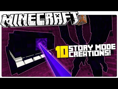 10 Minecraft Story Mode Creations You NEED To See! Custom Commands & More!