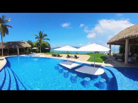360 VR Video Luxury Villa Pool Casa Del Faro in Meixco