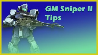 GM Sniper II Tips: Gundam Evolution