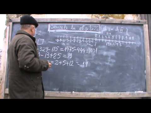 4. Bazele Matematicii: Lectia 83 - Semnele la algebra pe intelesul tuturor 4/6