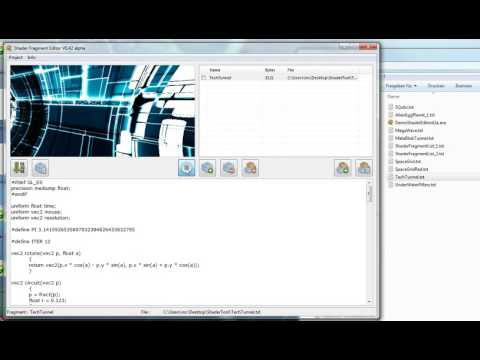 GLSL Fragment Shader Tool Preview