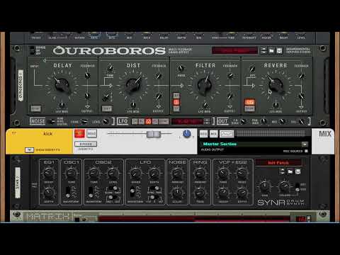 Live stream - Ekssperimental Sounds in the Reason Rack