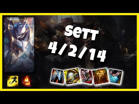Sett vs Nautilus BR Challenger SUPPORT (4/2/14) Gameplay Replay - Patch 10.23
