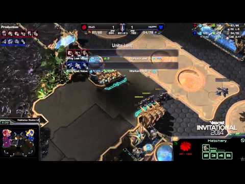 Jaedong vs. Happy - Game 3 - StarCraft 2